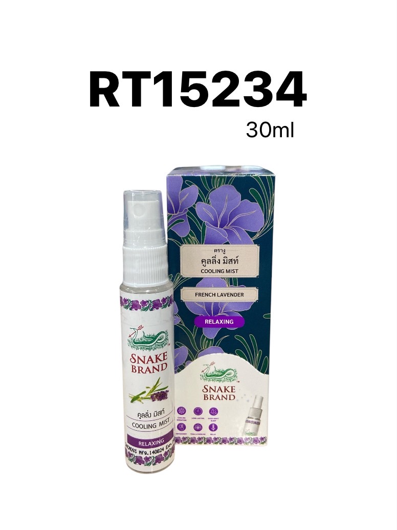 SNAKE BRAND Cooling mist relaxing 30 ml